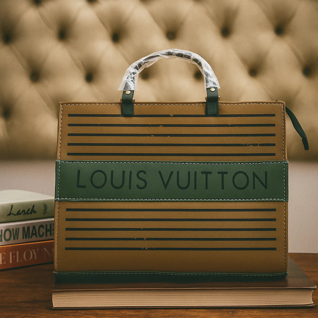 Luxury Louis Vuitton Tote Bag – Stylish Designer Leather Handbag